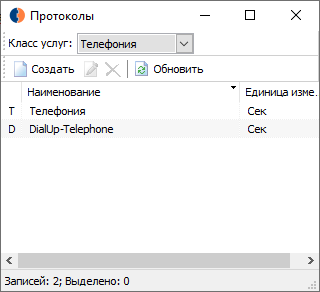 Список протоколов Список протоколов